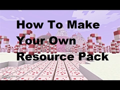 make your own resource pack minecraft